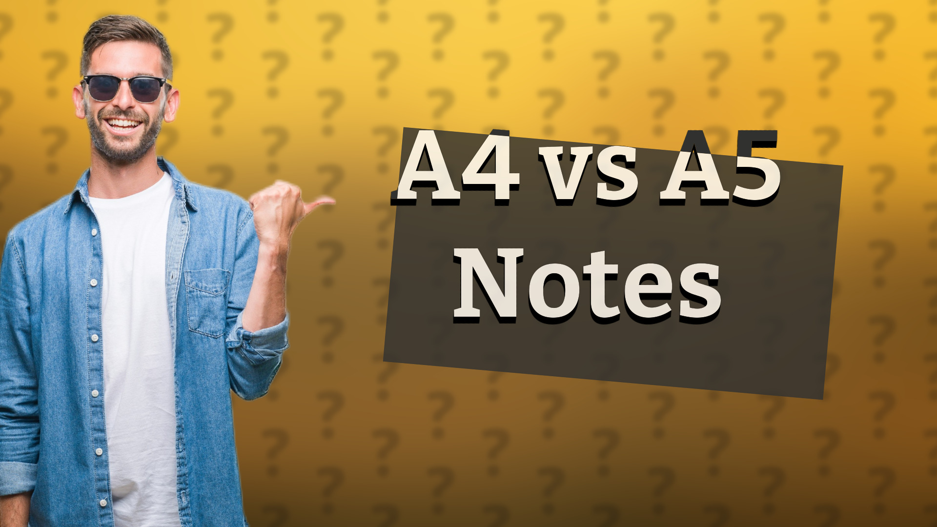 A4 vs A5 Notes