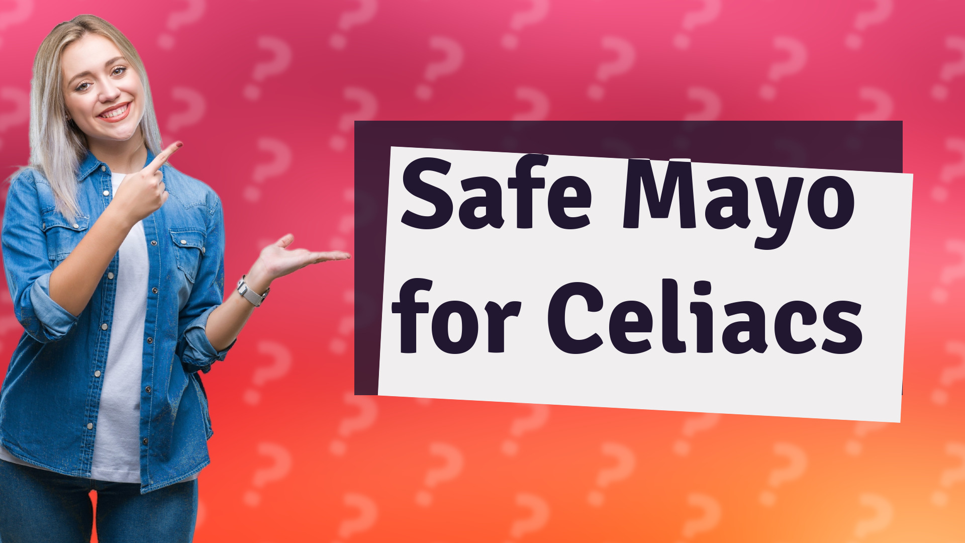 Safe Mayo for Celiacs