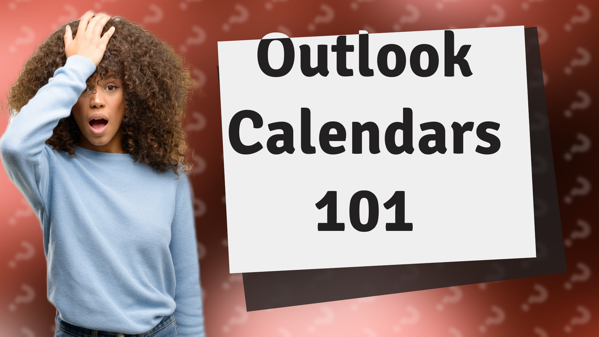 Outlook Calendars 101