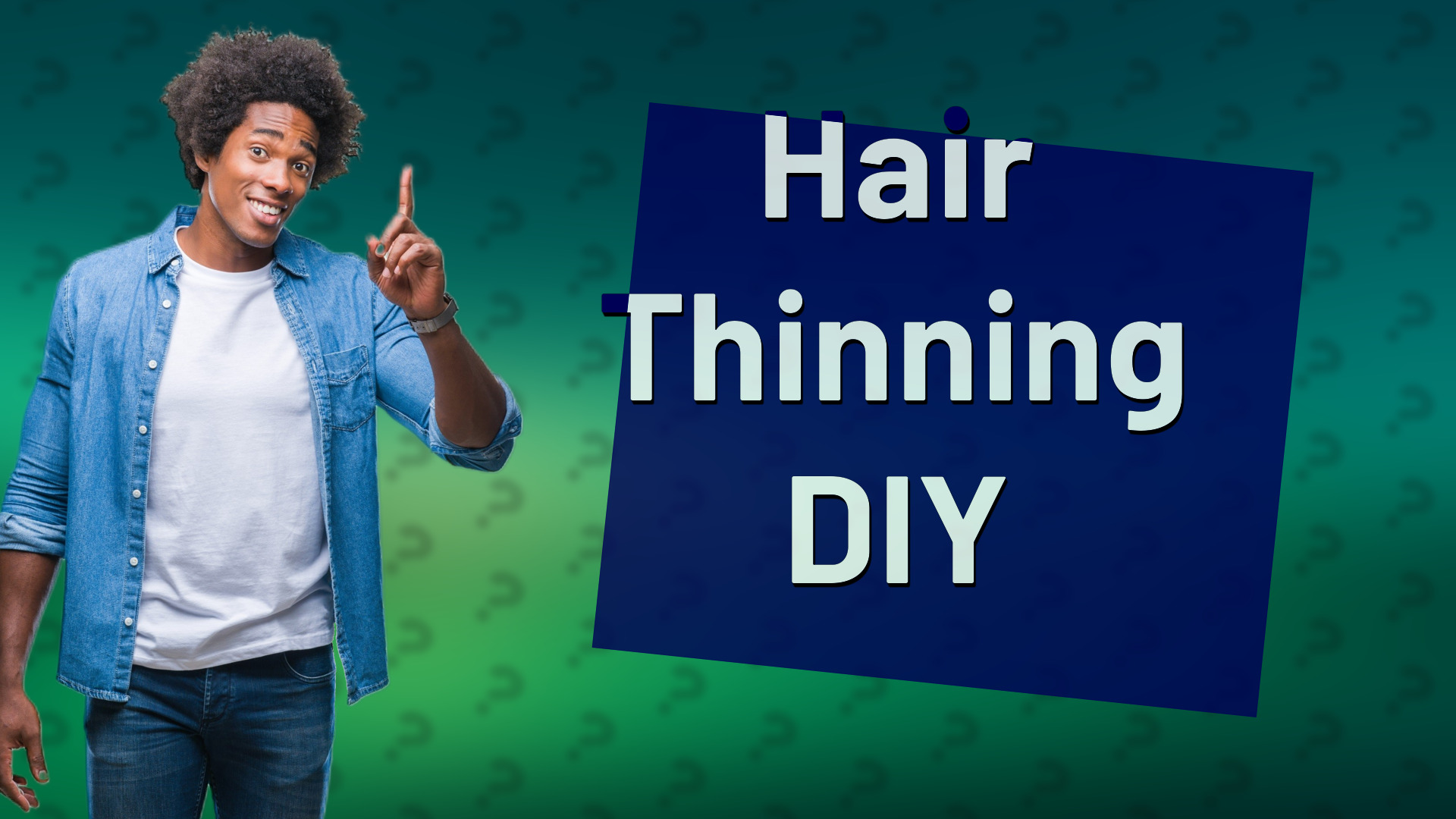 Hair Thinning DIY