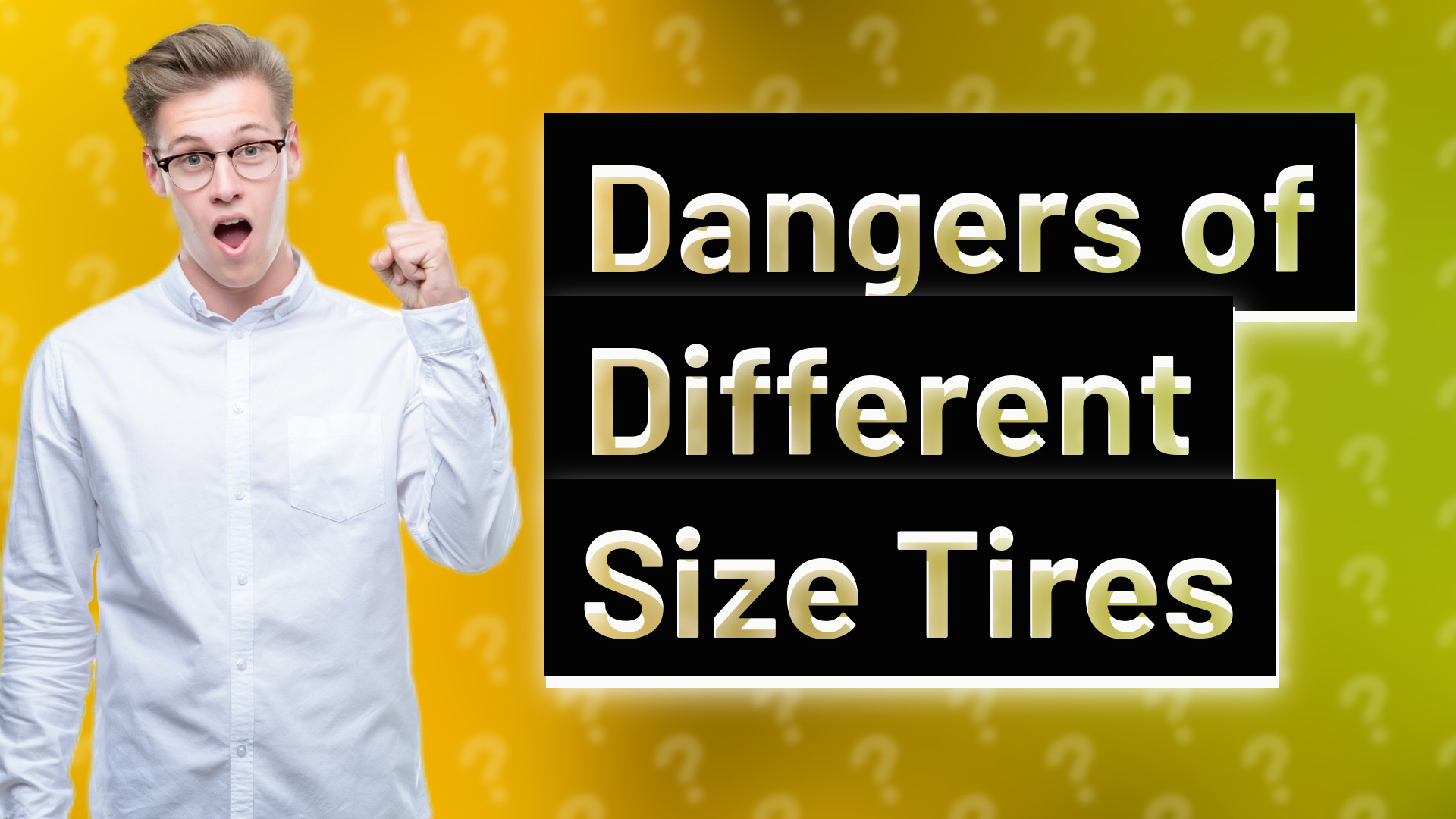 Dangers of Different Size Tires