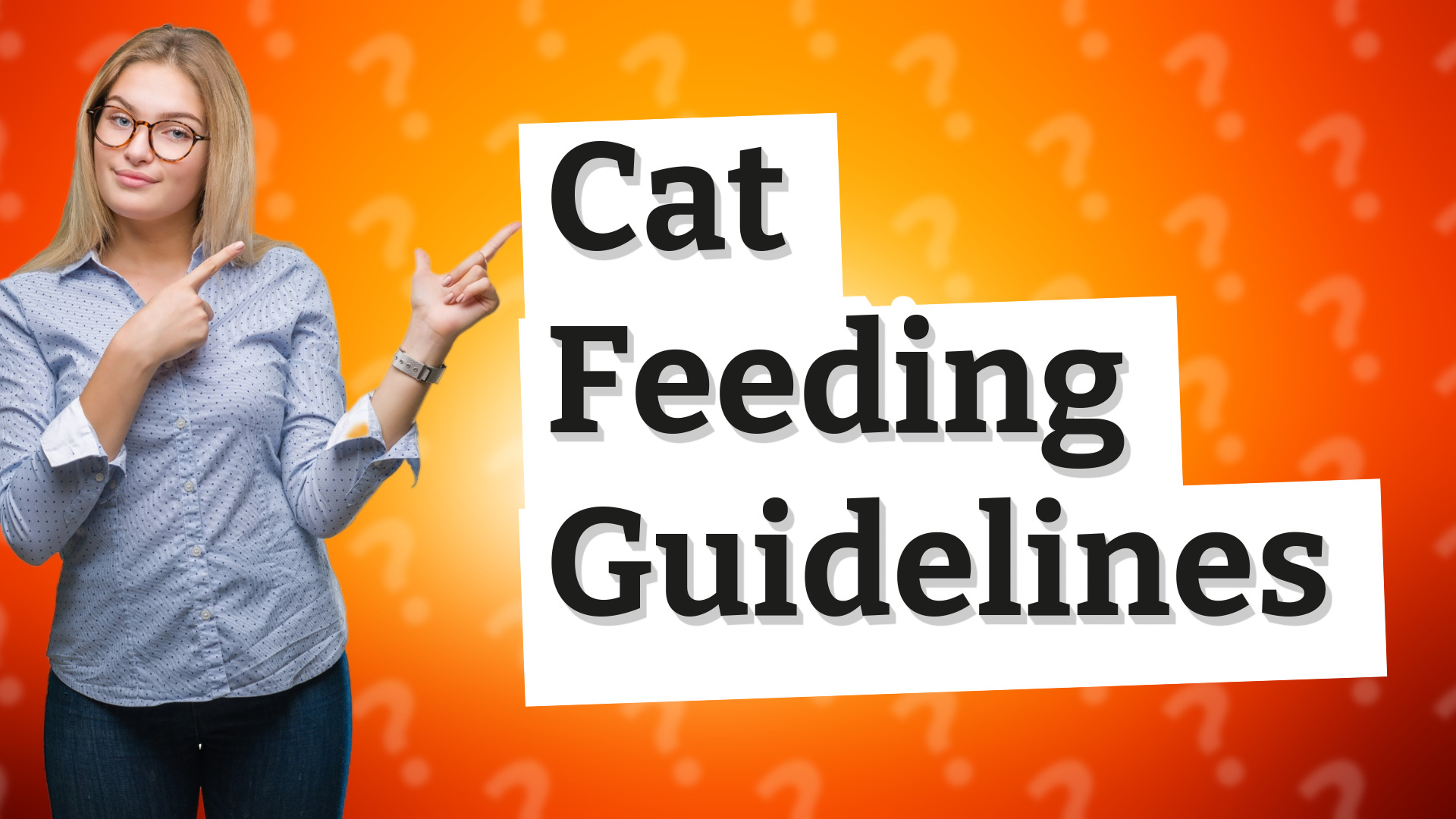 Cat Feeding Guidelines