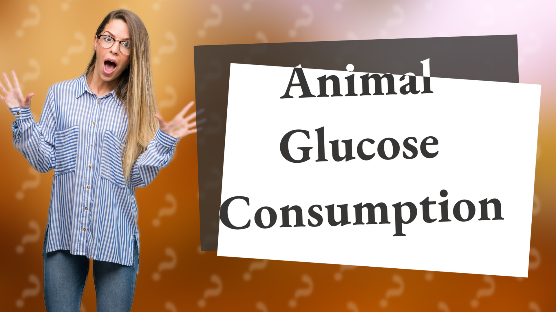Animal Glucose Consumption