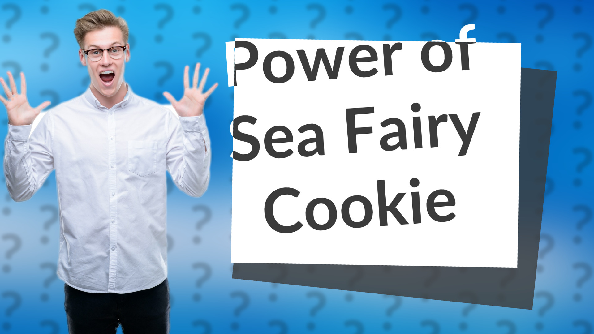 Power of Sea Fairy Cookie