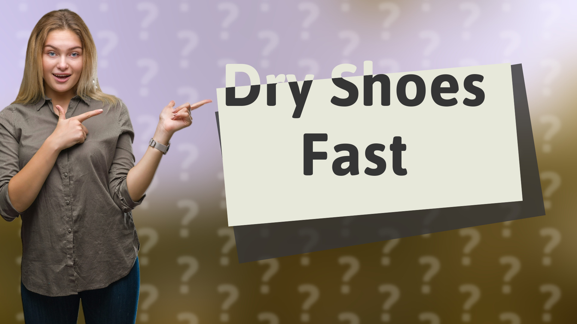 Dry Shoes Fast