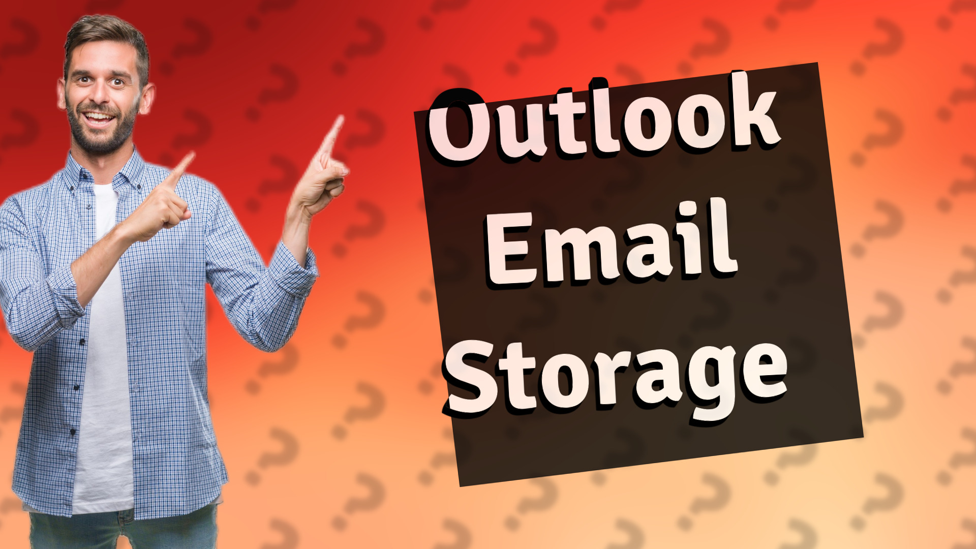Outlook Email Storage