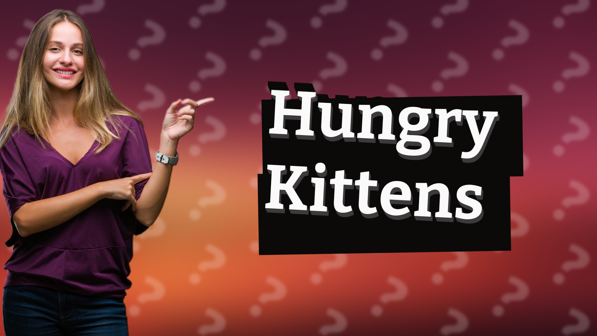 Hungry Kittens