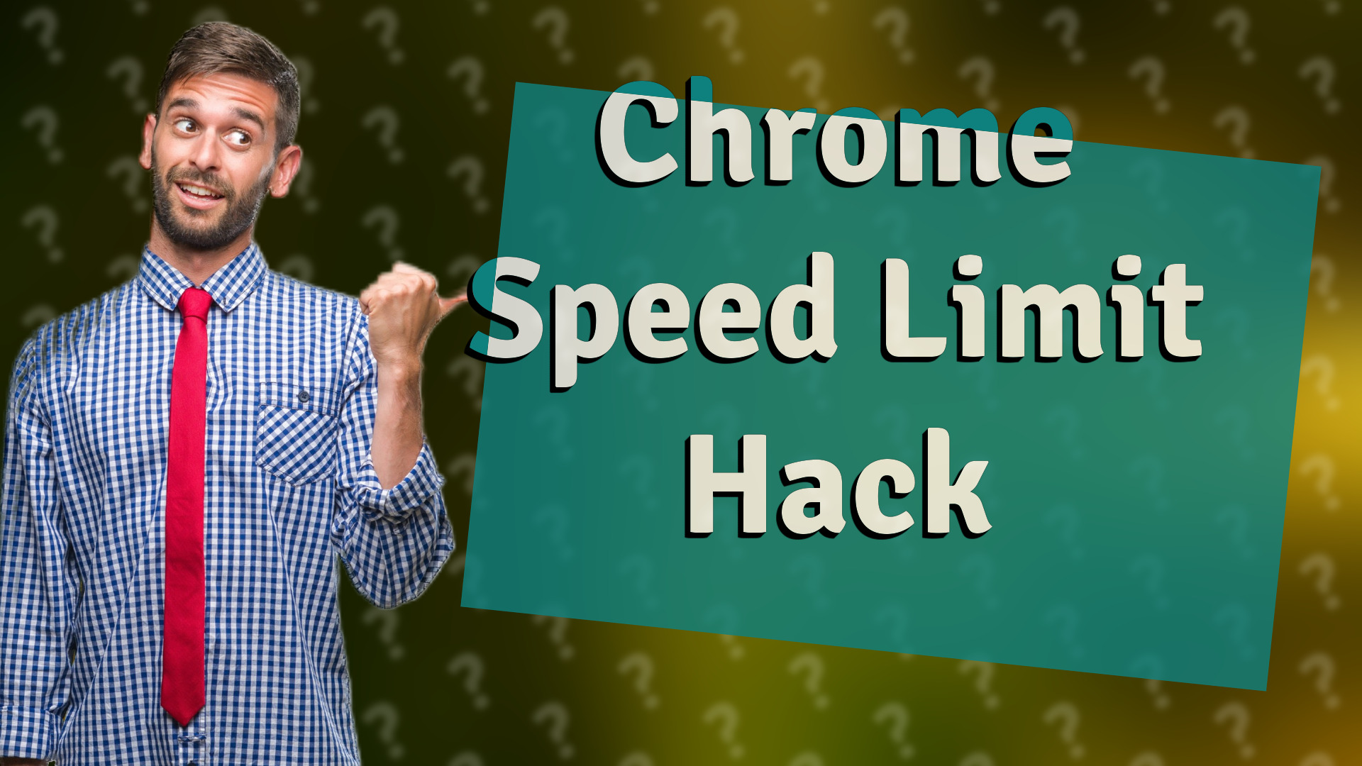 Chrome Speed Limit Hack