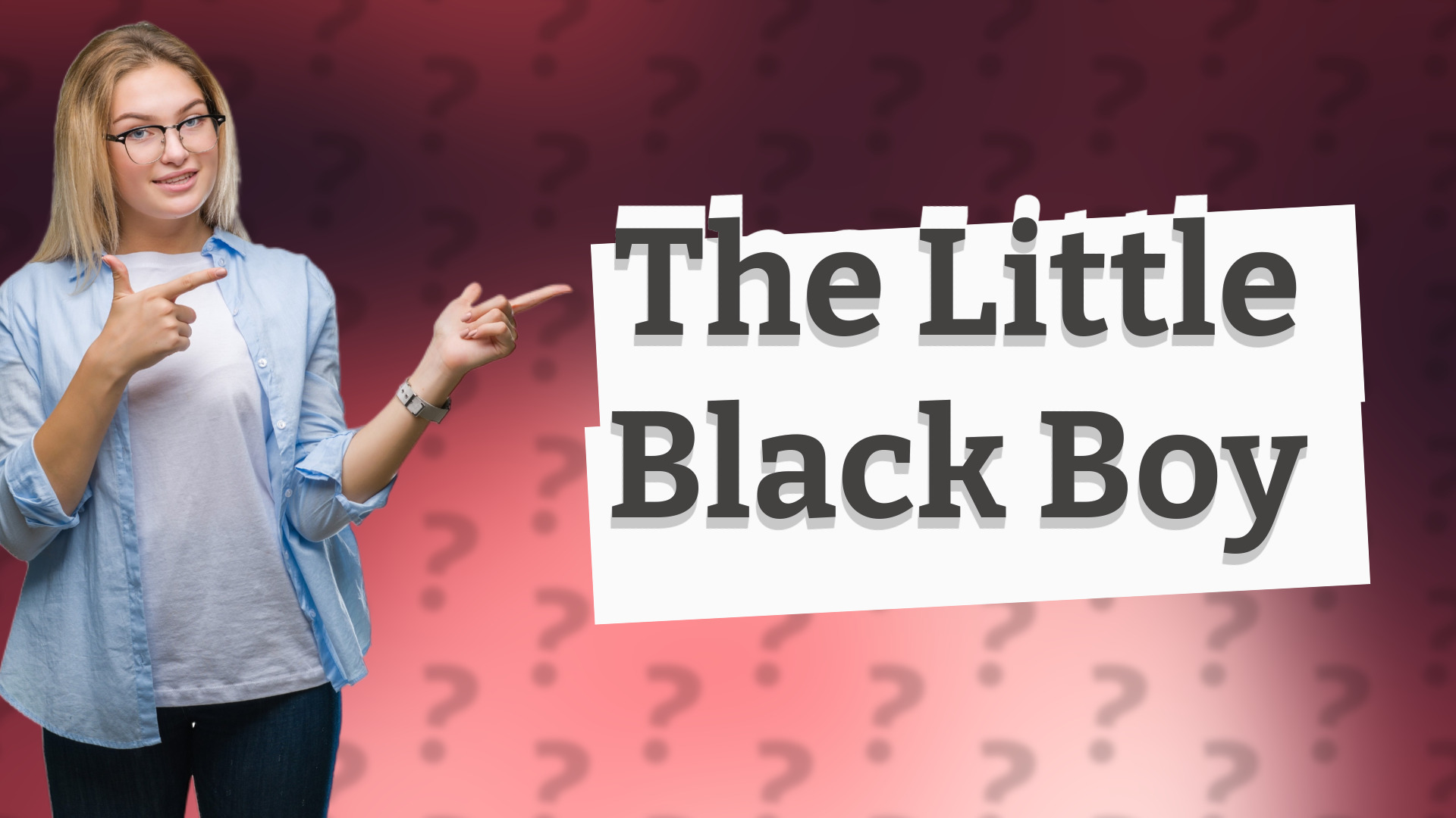 The Little Black Boy