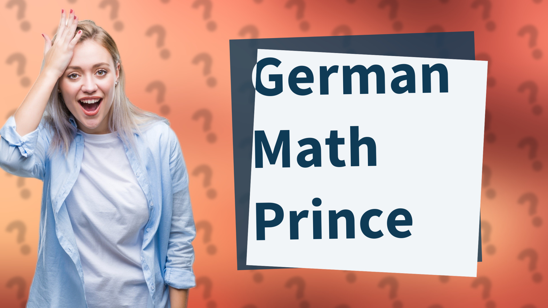 German Math Prince