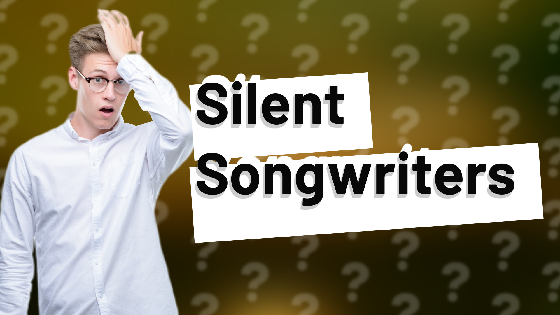 Silent Songwriters