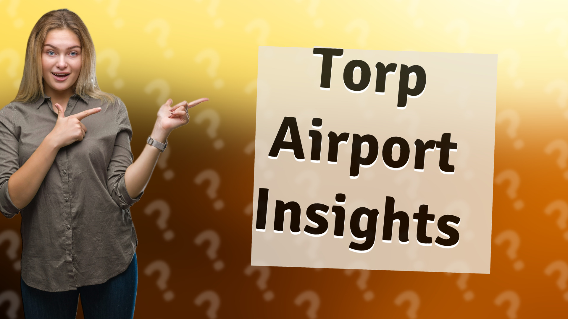 Torp Airport Insights