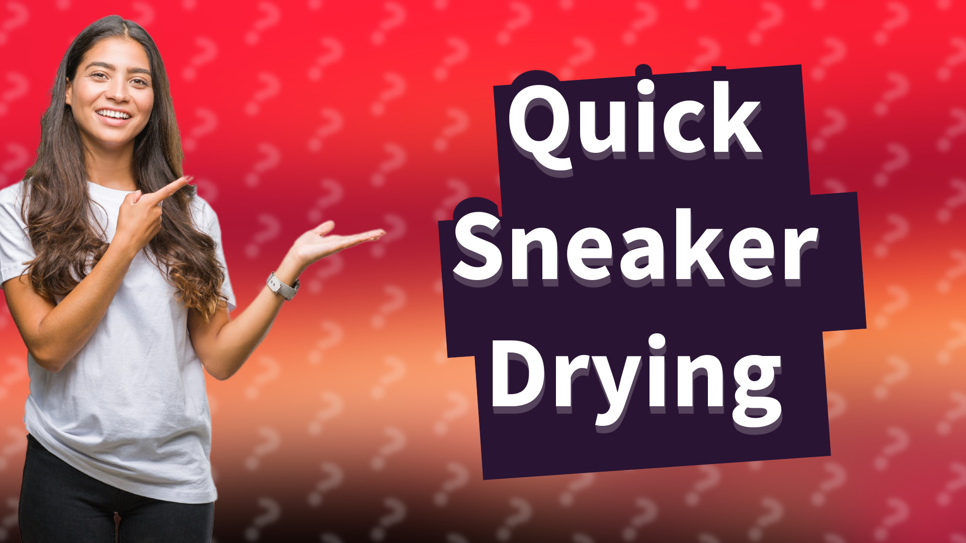 Quick Sneaker Drying