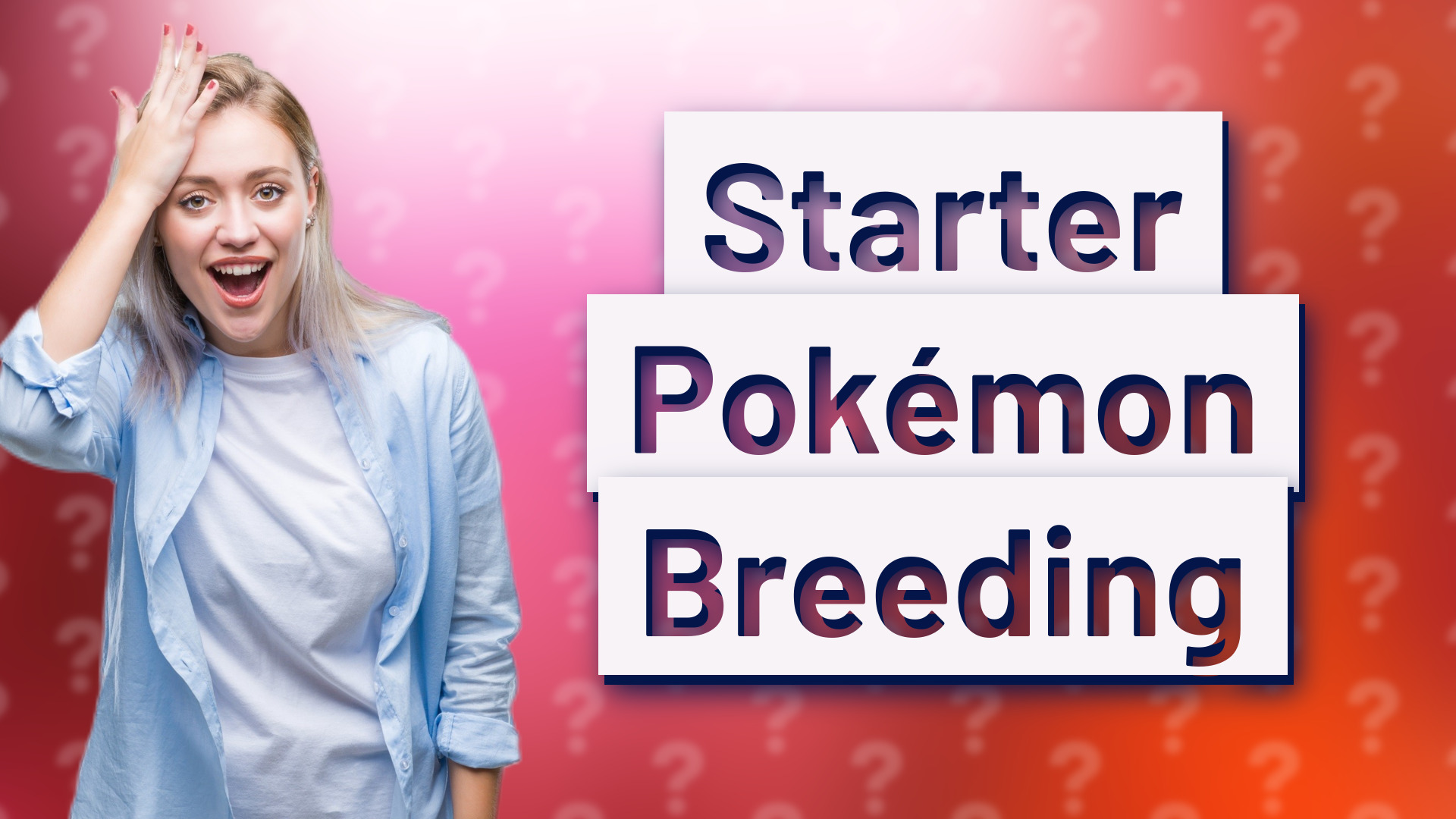 Starter Pokémon Breeding