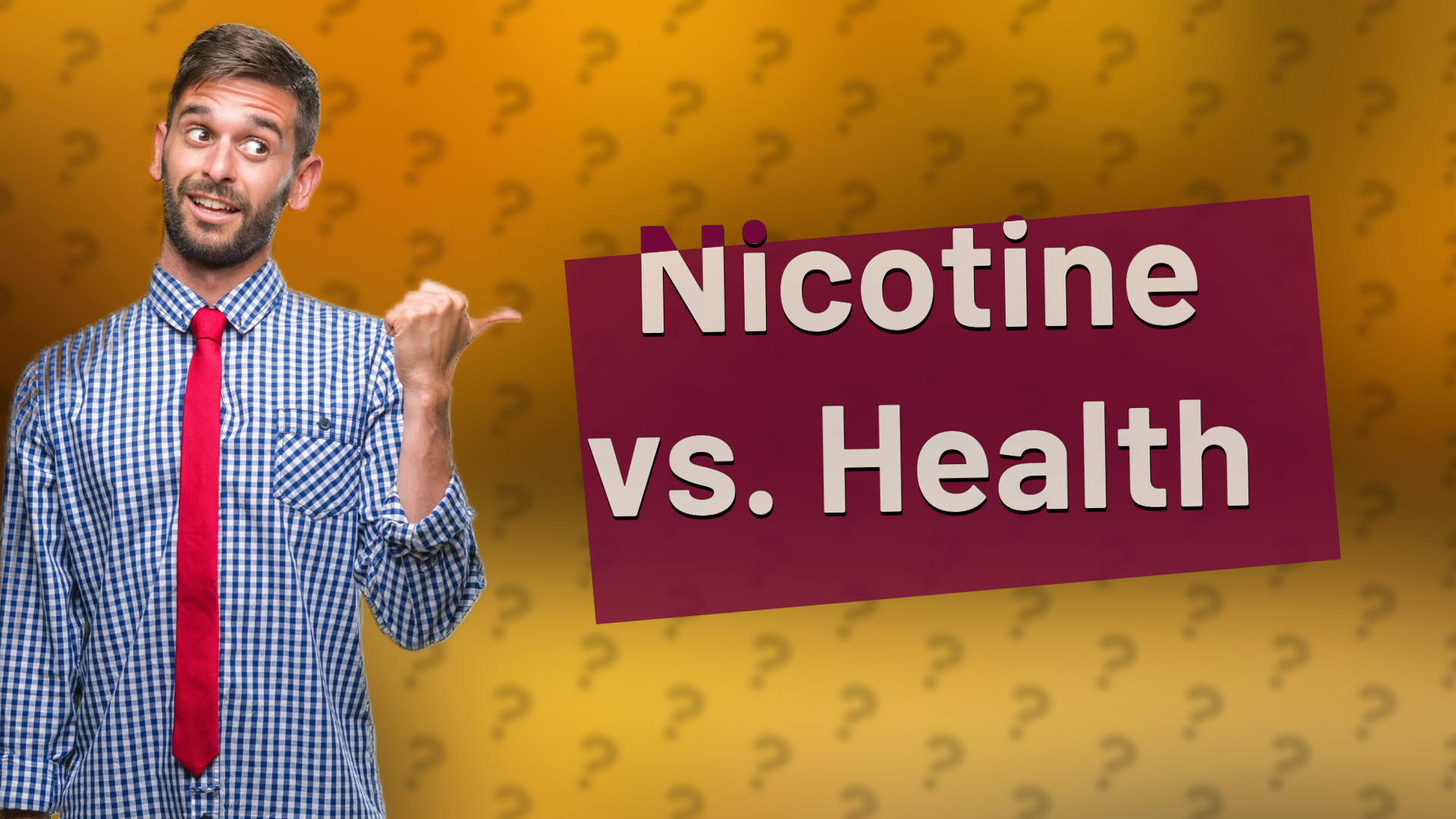 Nicotine vs. Health