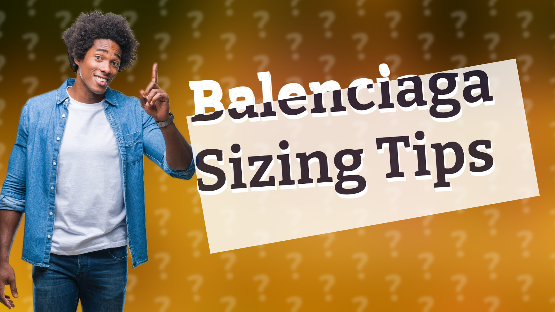 Balenciaga Sizing Tips