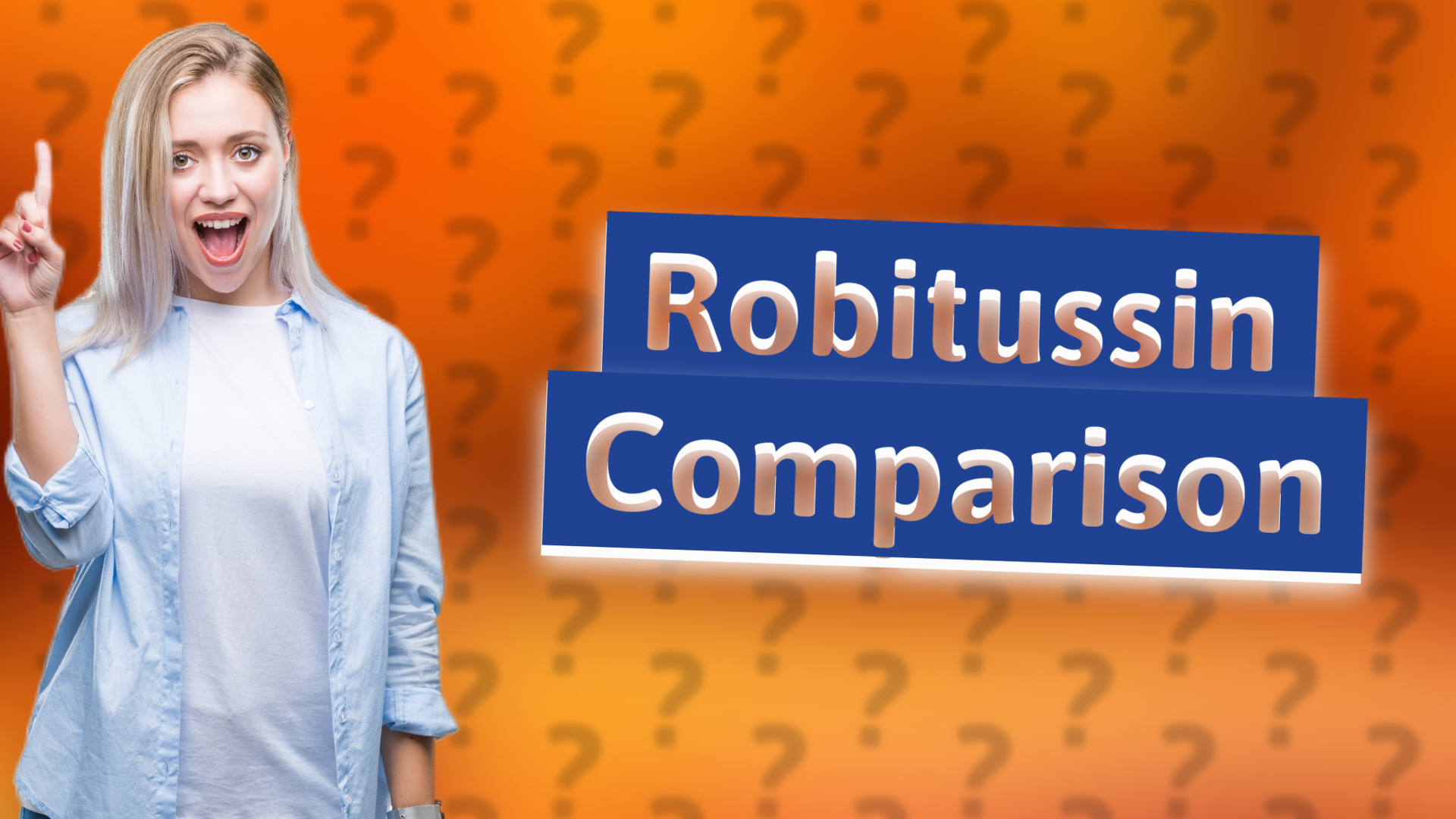 Robitussin Comparison