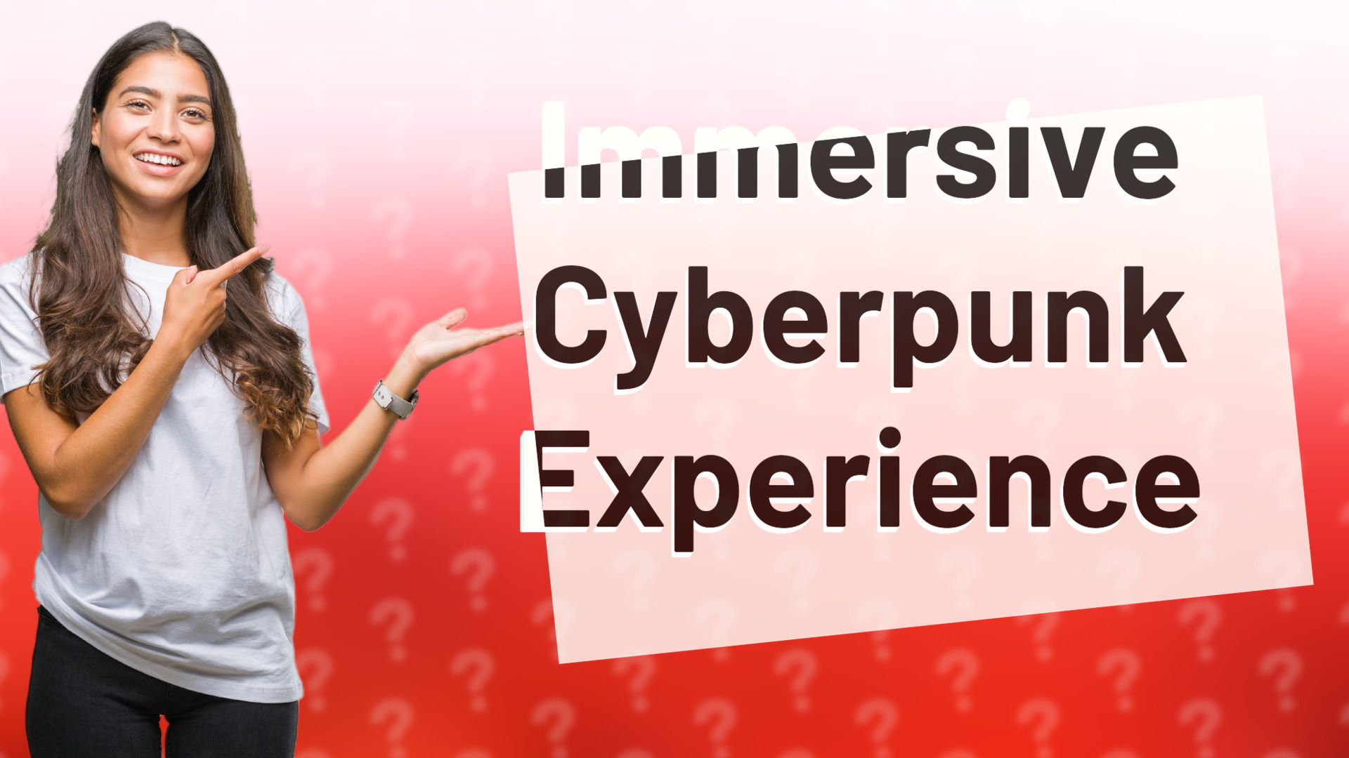 Immersive Cyberpunk Experience
