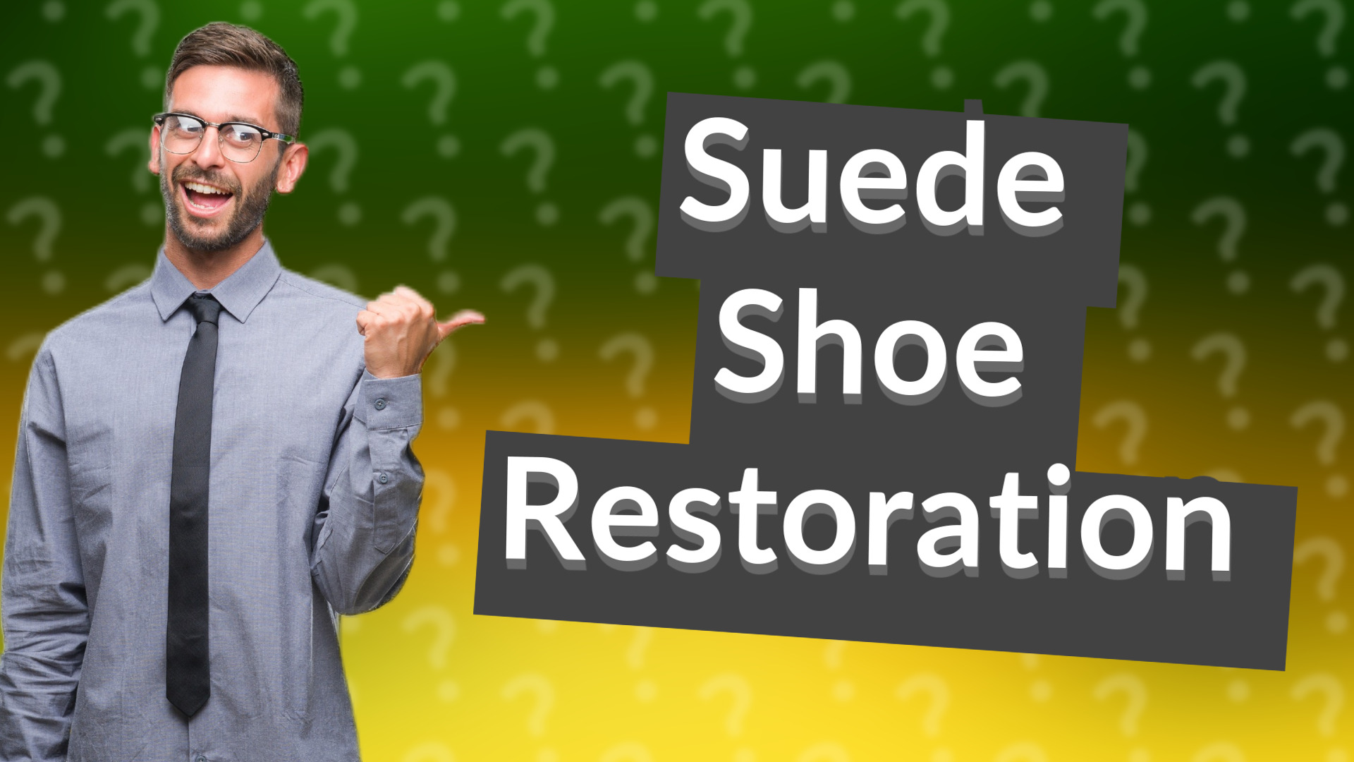Suede Shoe Restoration