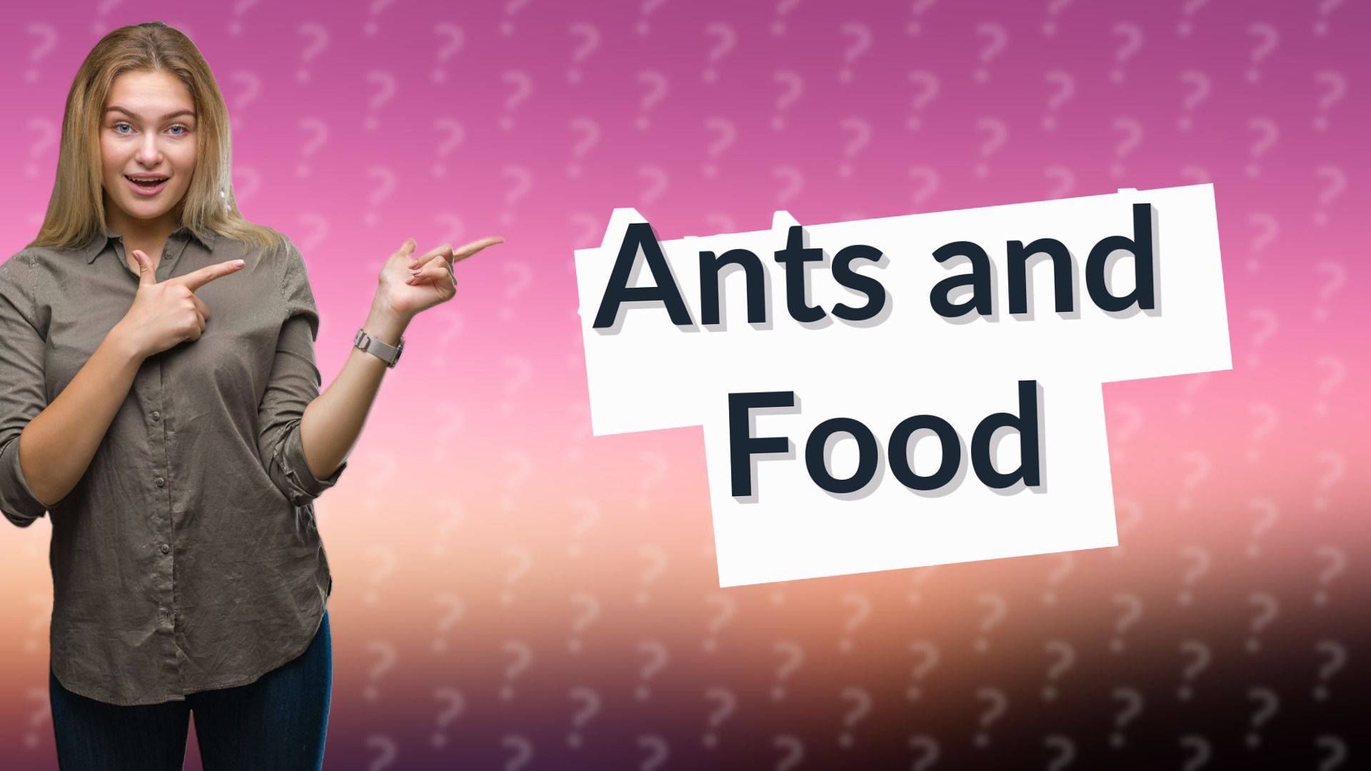 Ants and Food