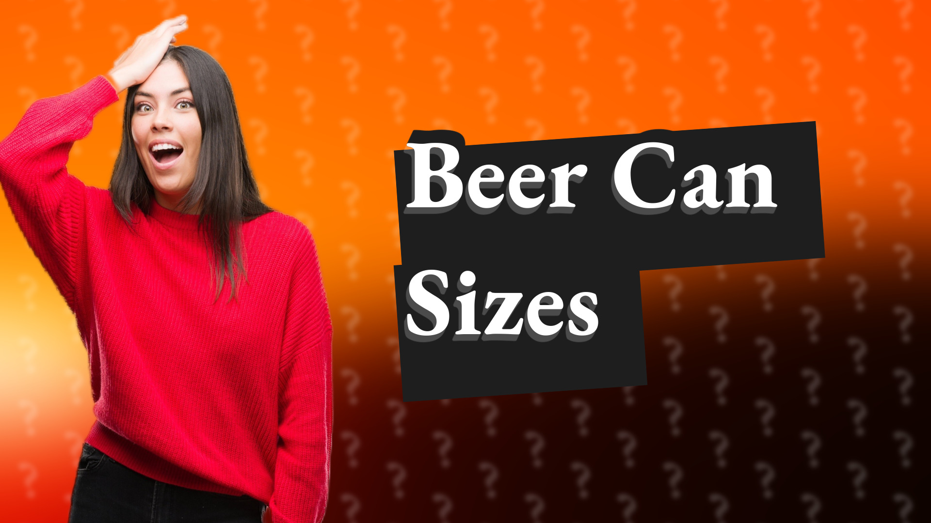 Beer Can Sizes