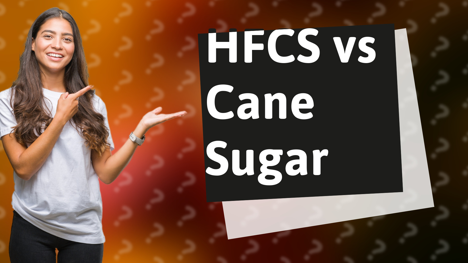 HFCS vs Cane Sugar