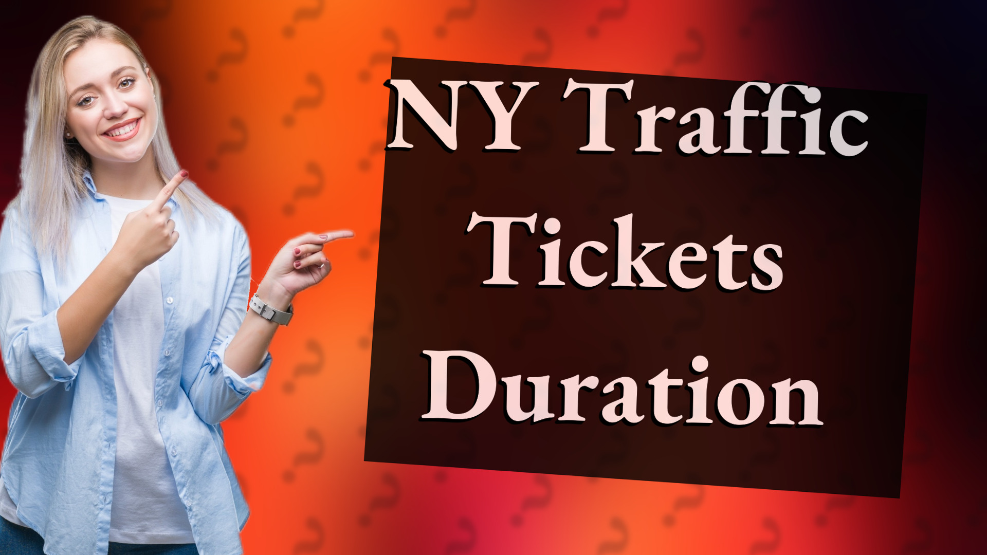 NY Traffic Tickets Duration