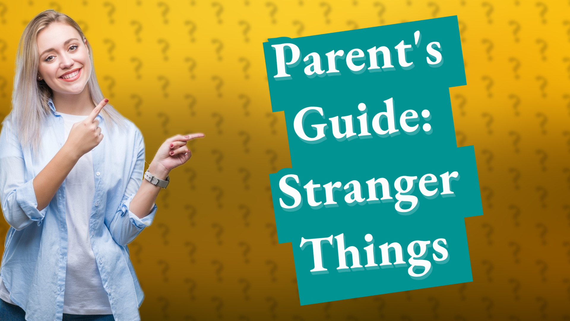 Parent's Guide: Stranger Things