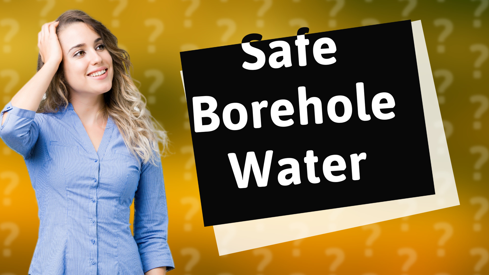 Safe Borehole Water