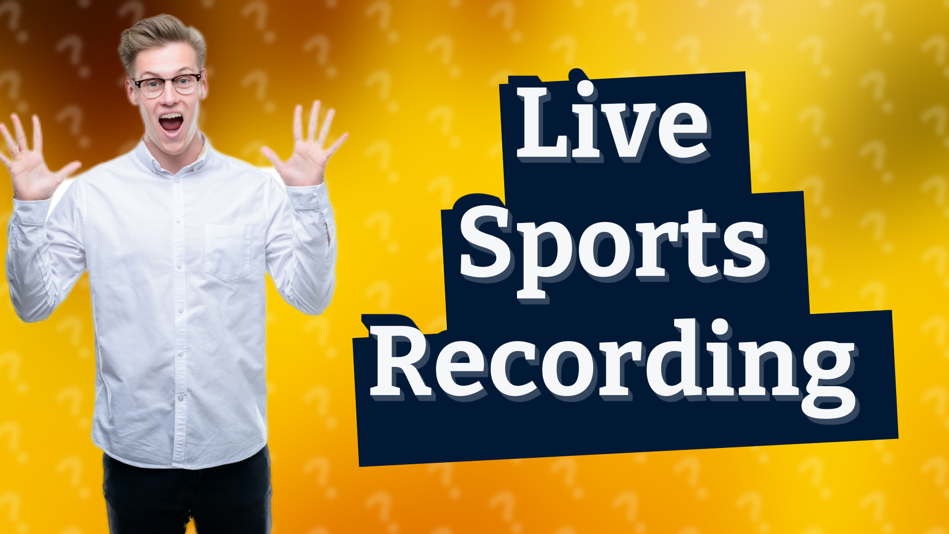 Live Sports Recording