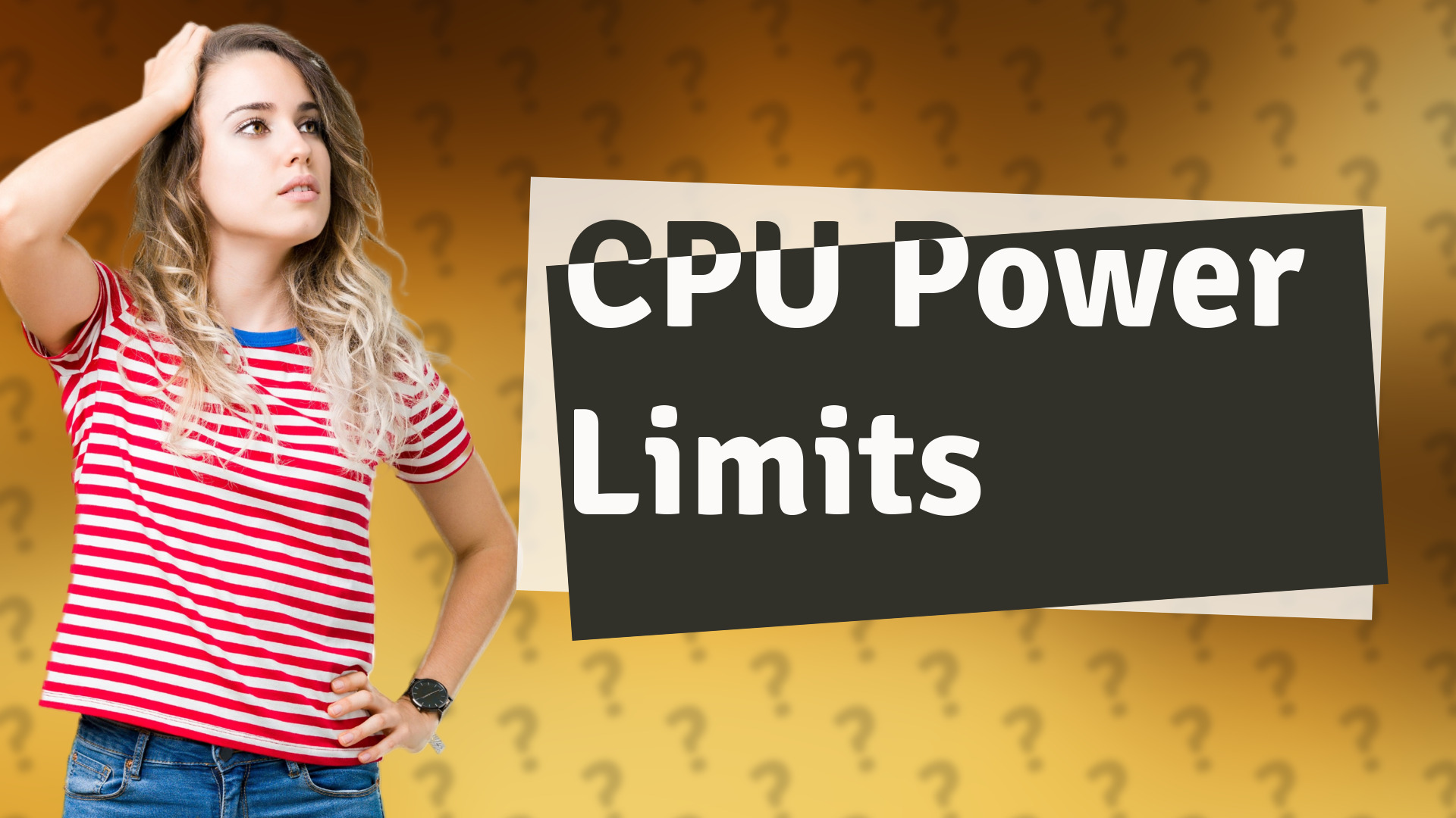 CPU Power Limits