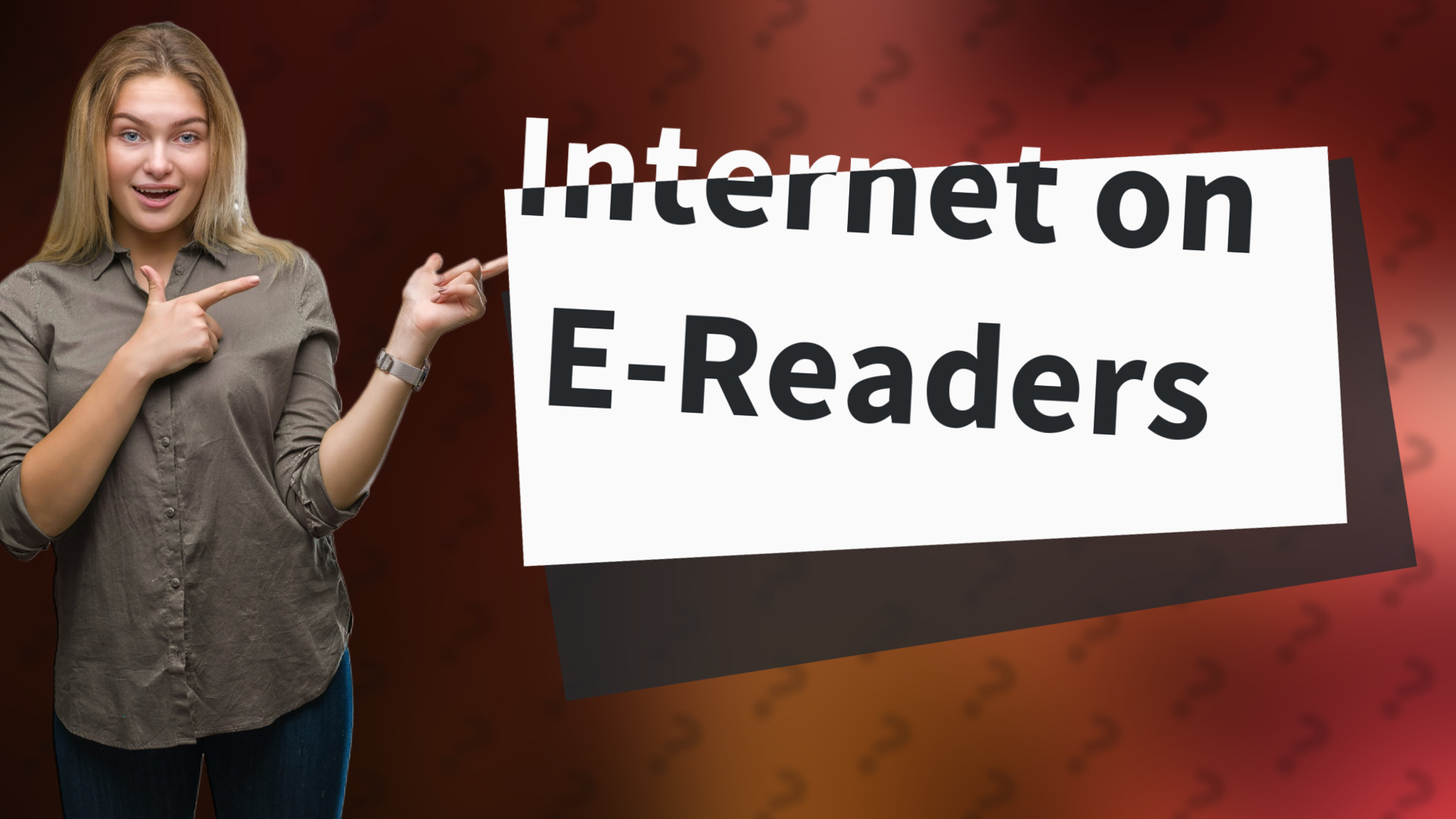Internet on E-Readers