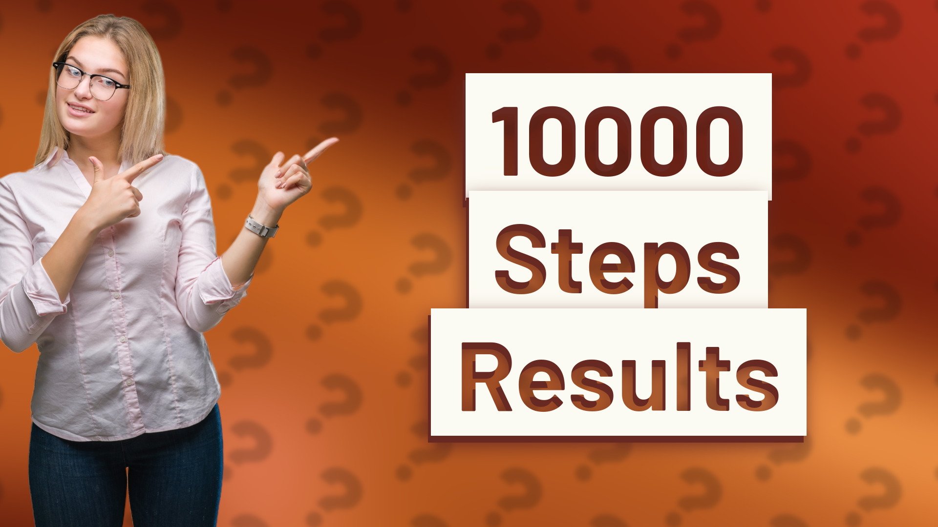 10000 Steps Results