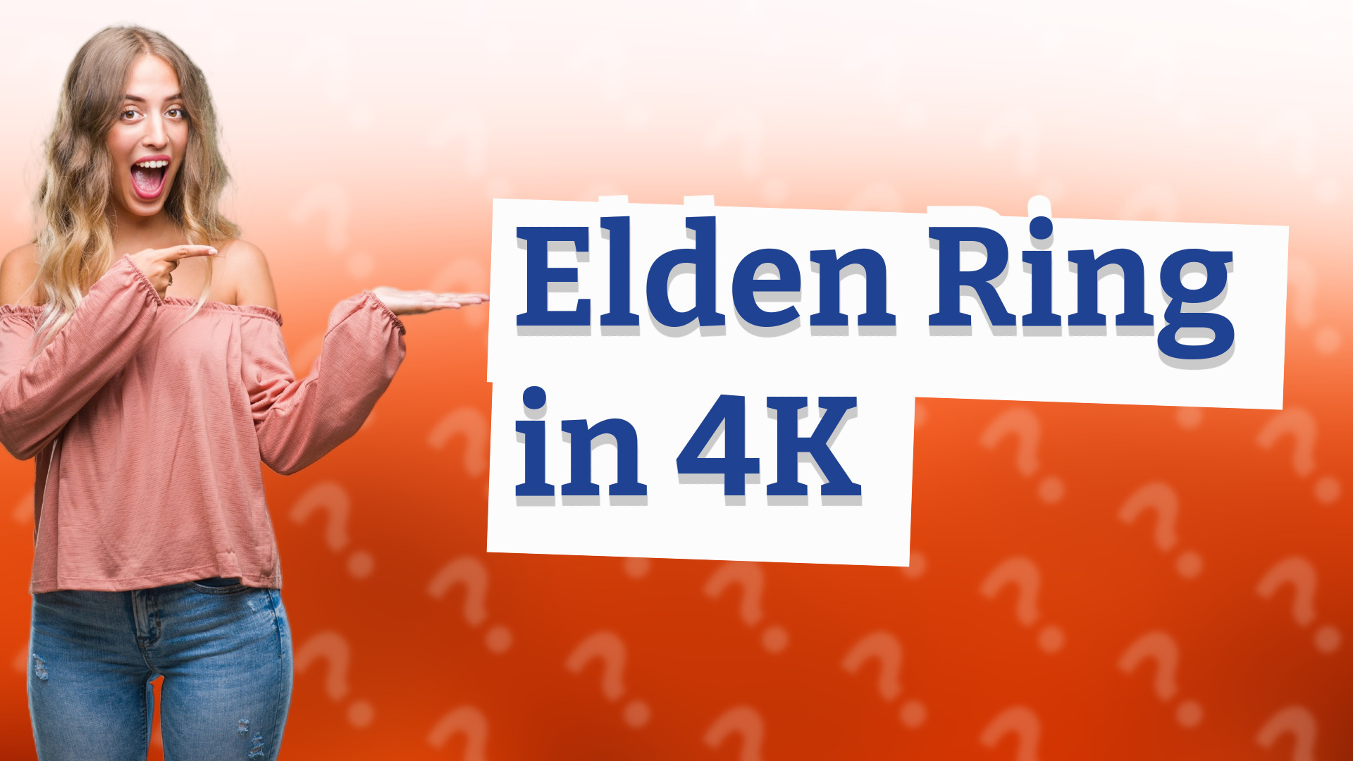 Elden Ring in 4K
