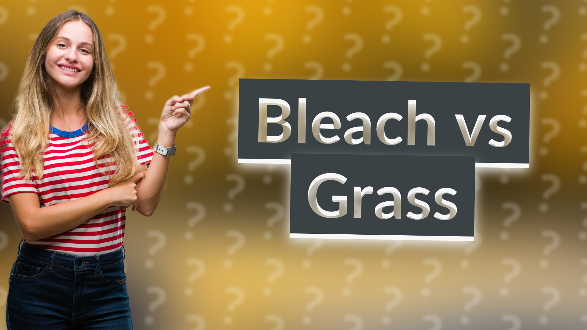 Bleach vs Grass