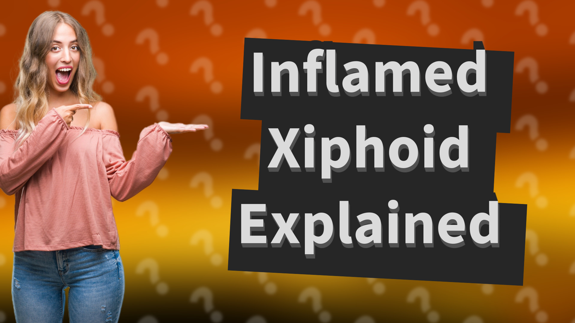 Inflamed Xiphoid Explained