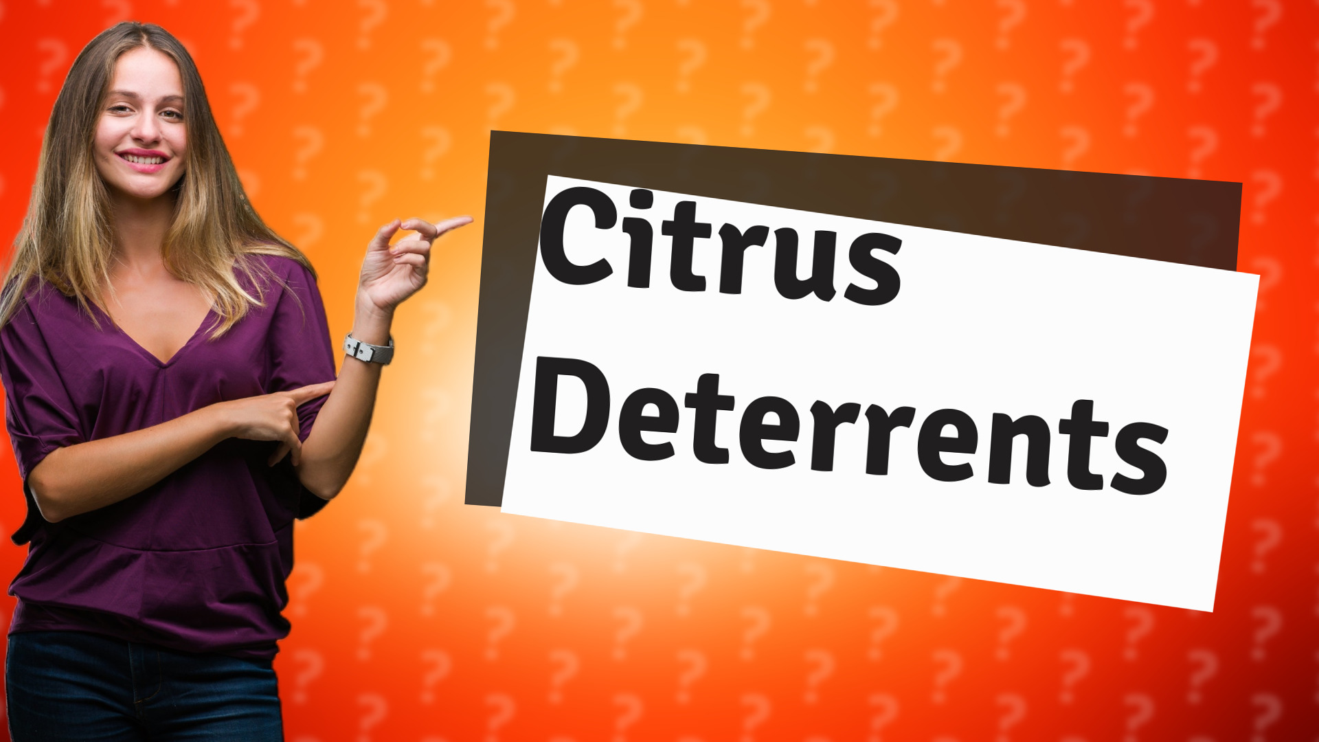 Citrus Deterrents