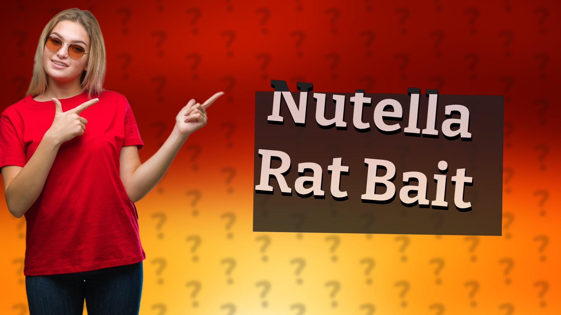Nutella Rat Bait