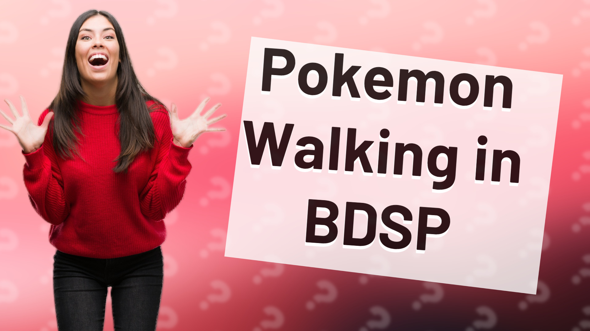 Pokemon Walking in BDSP
