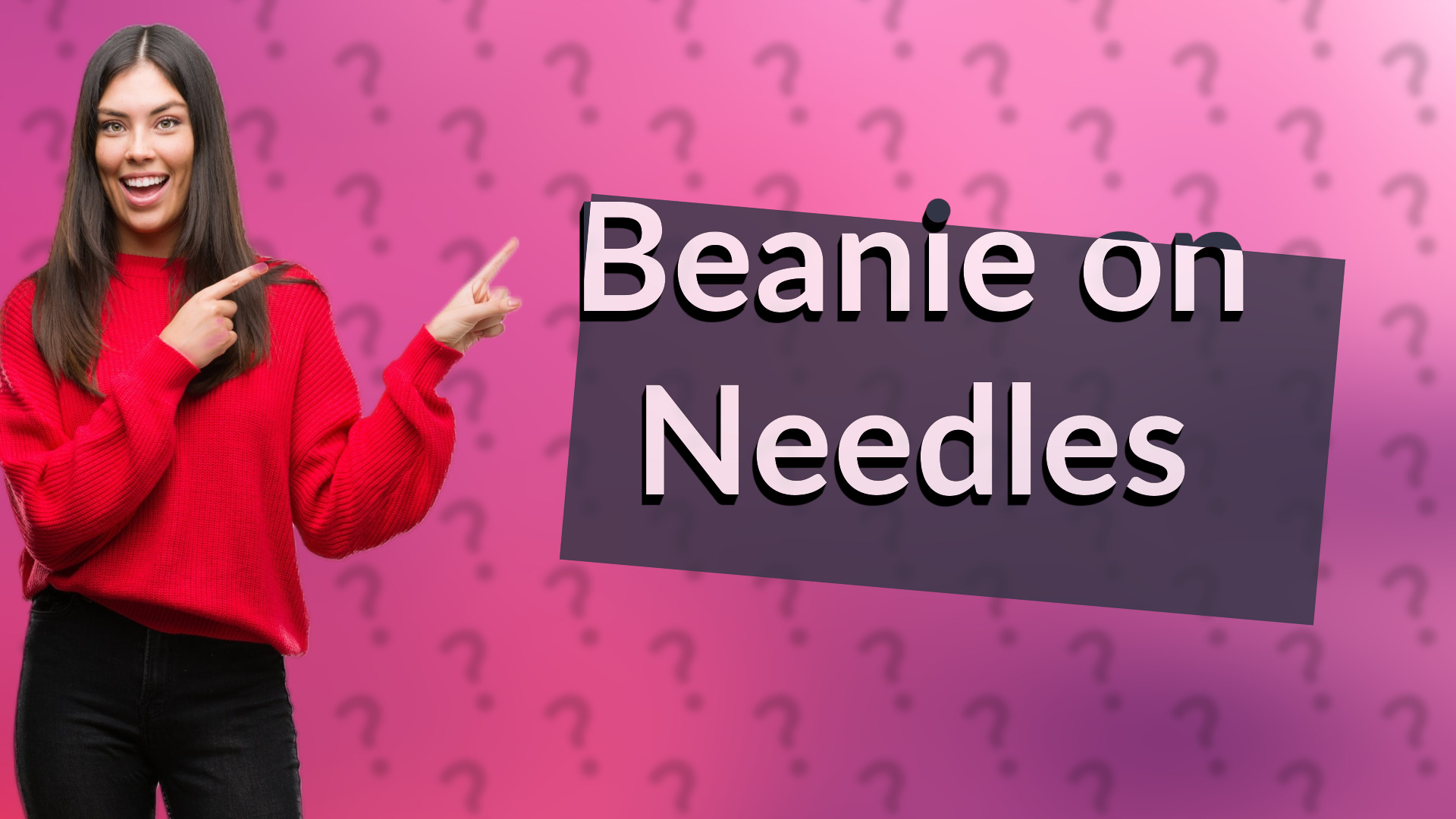 Beanie on Needles