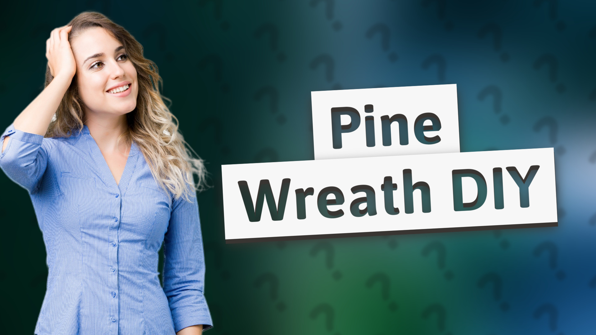 Pine Wreath DIY