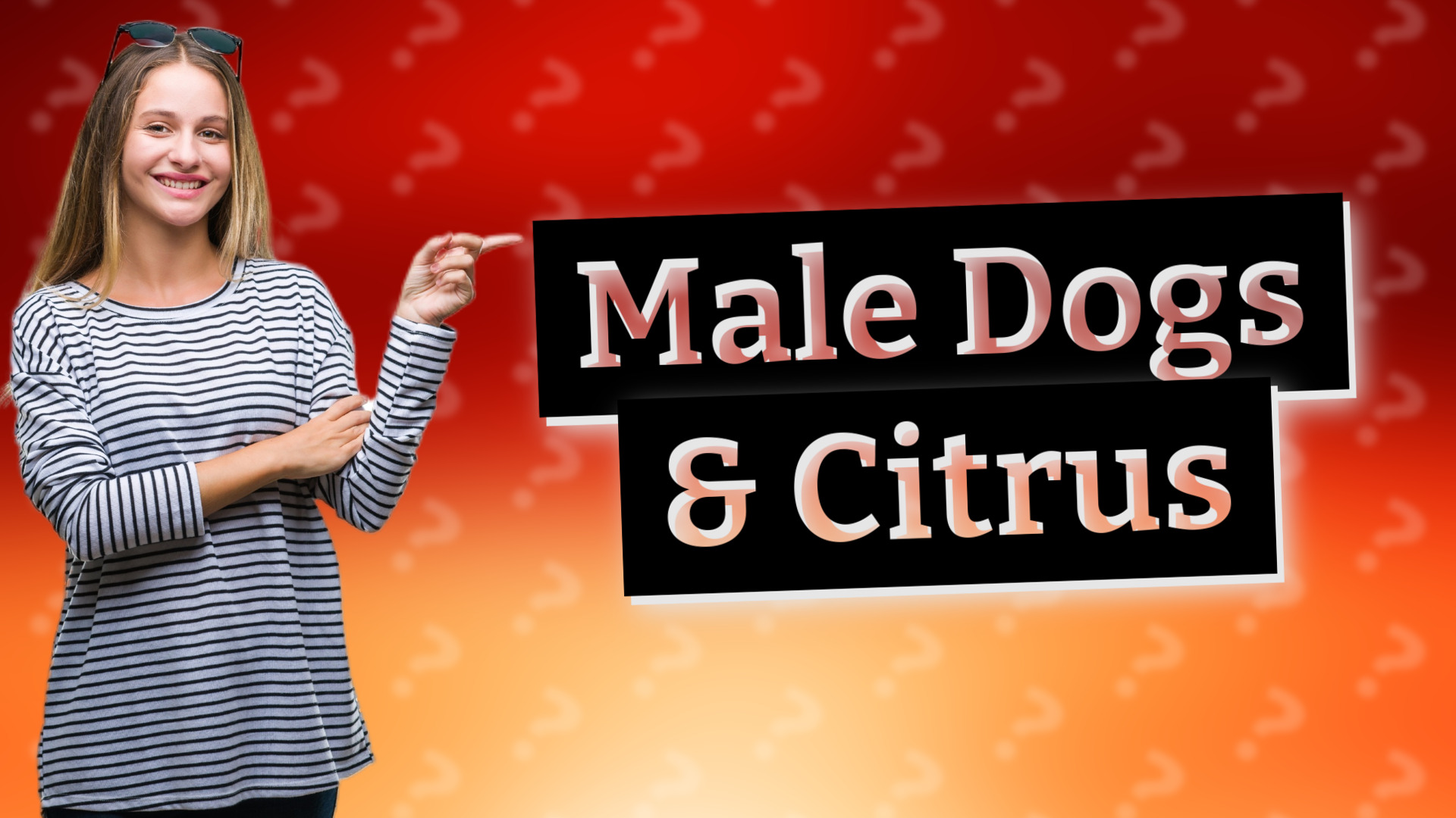 Male Dogs & Citrus