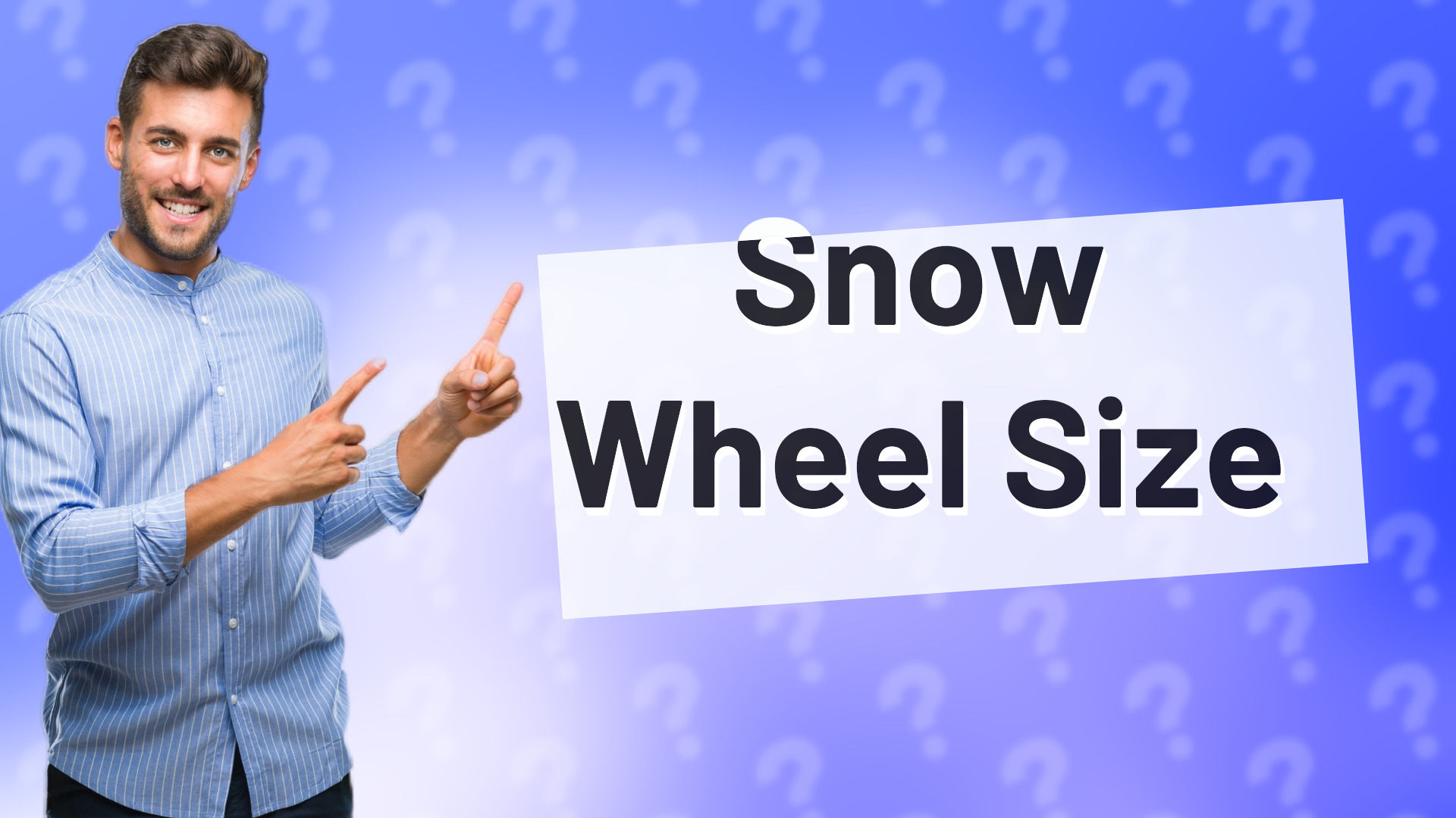Snow Wheel Size