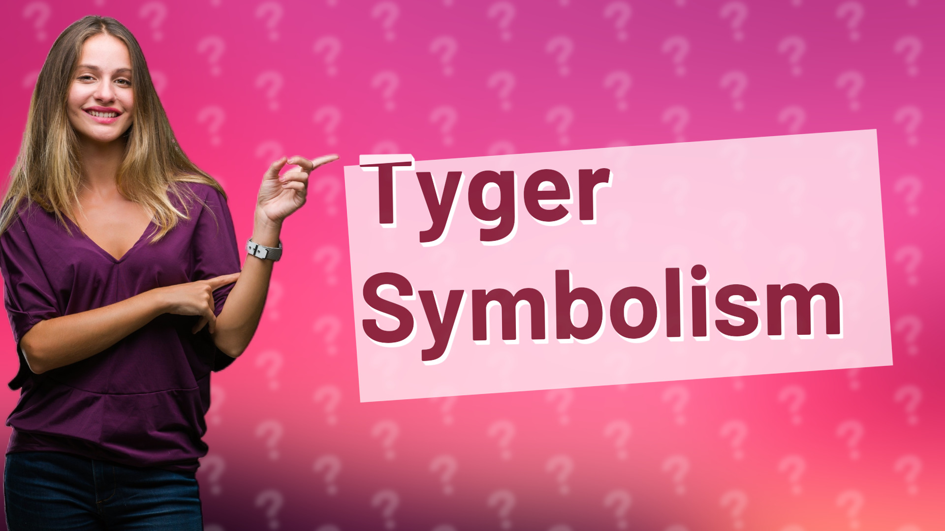 Tyger Symbolism