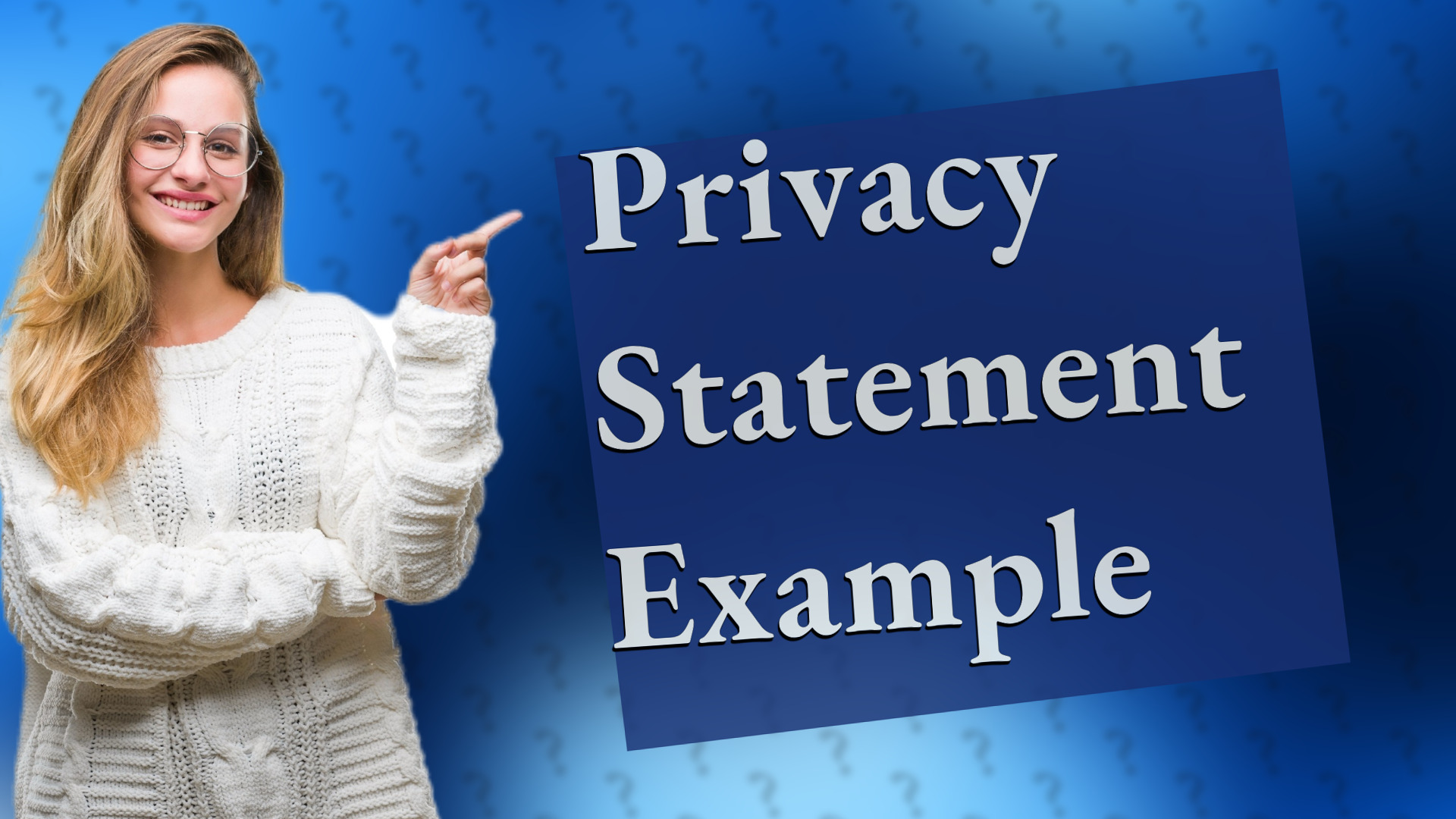 Privacy Statement Example
