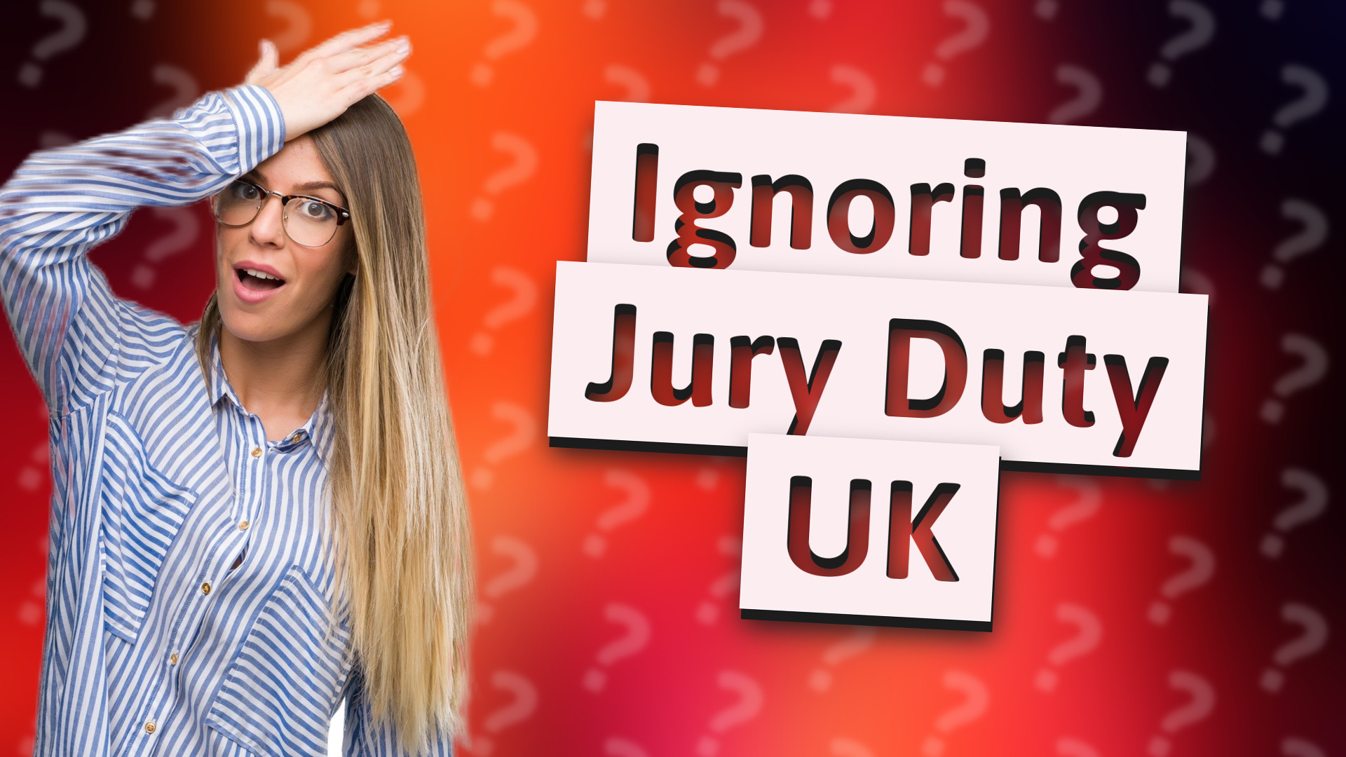 Ignoring Jury Duty UK