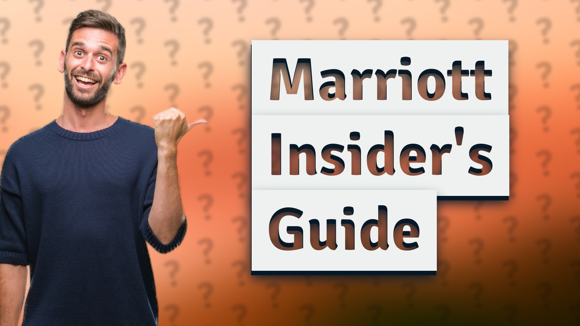 Marriott Insider's Guide