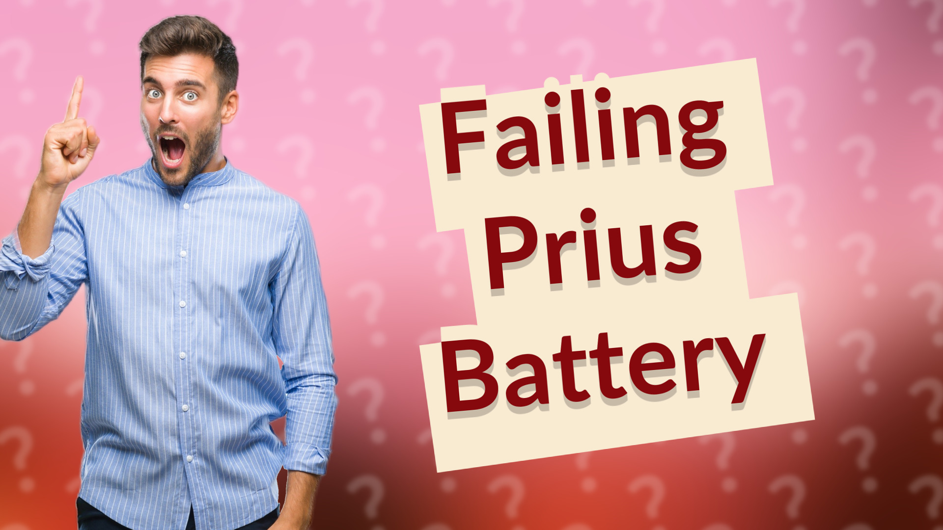 Failing Prius Battery