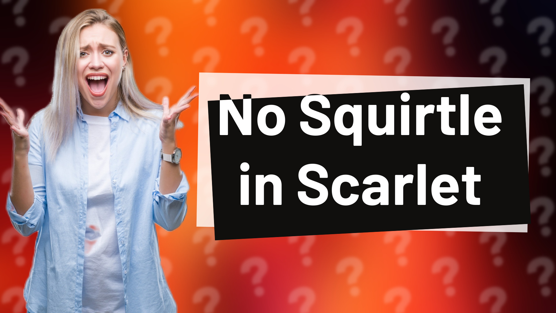 No Squirtle in Scarlet