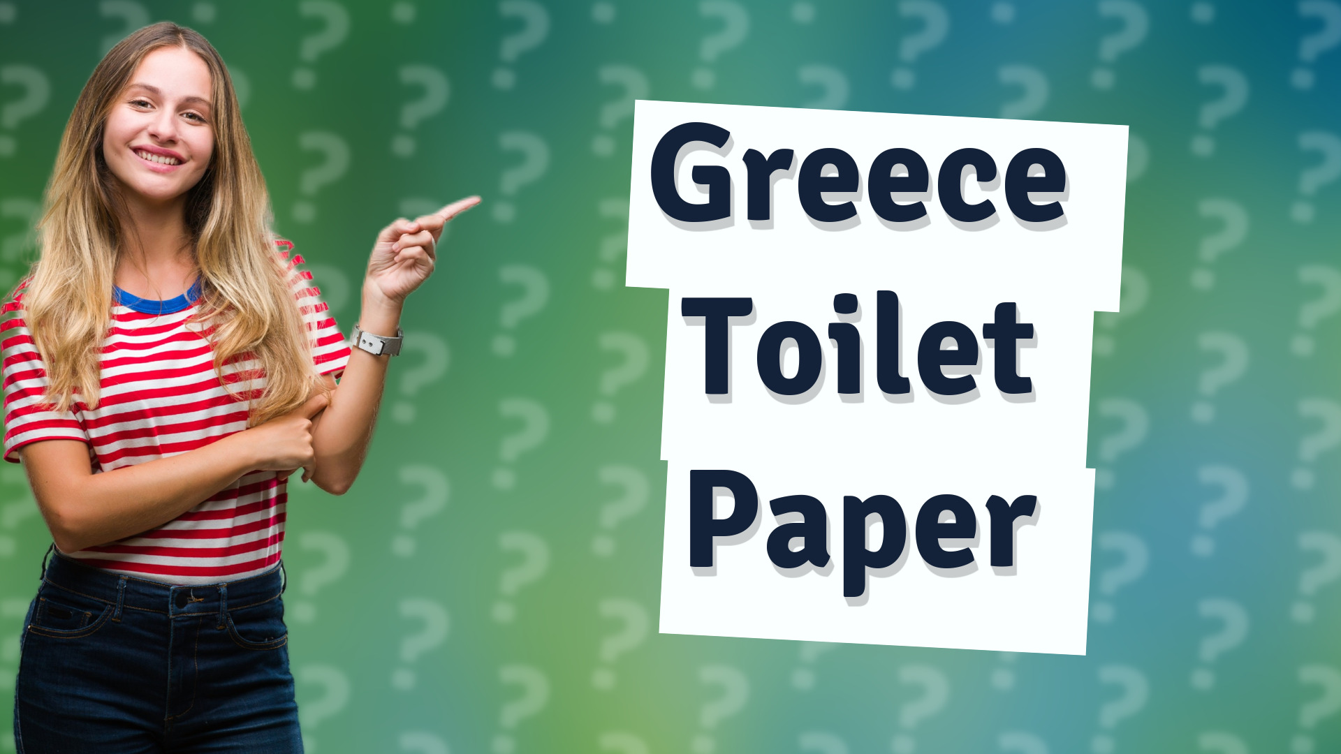 Greece Toilet Paper